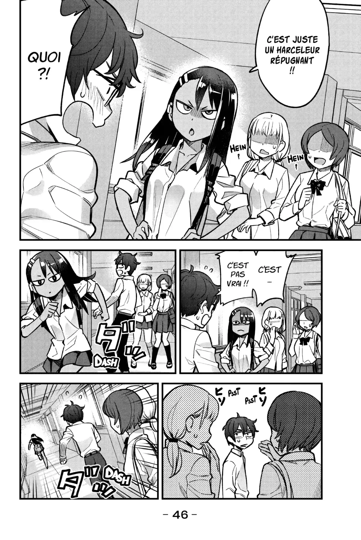 Arrête de me chauffer, Nagatoro Volume 6 page 46