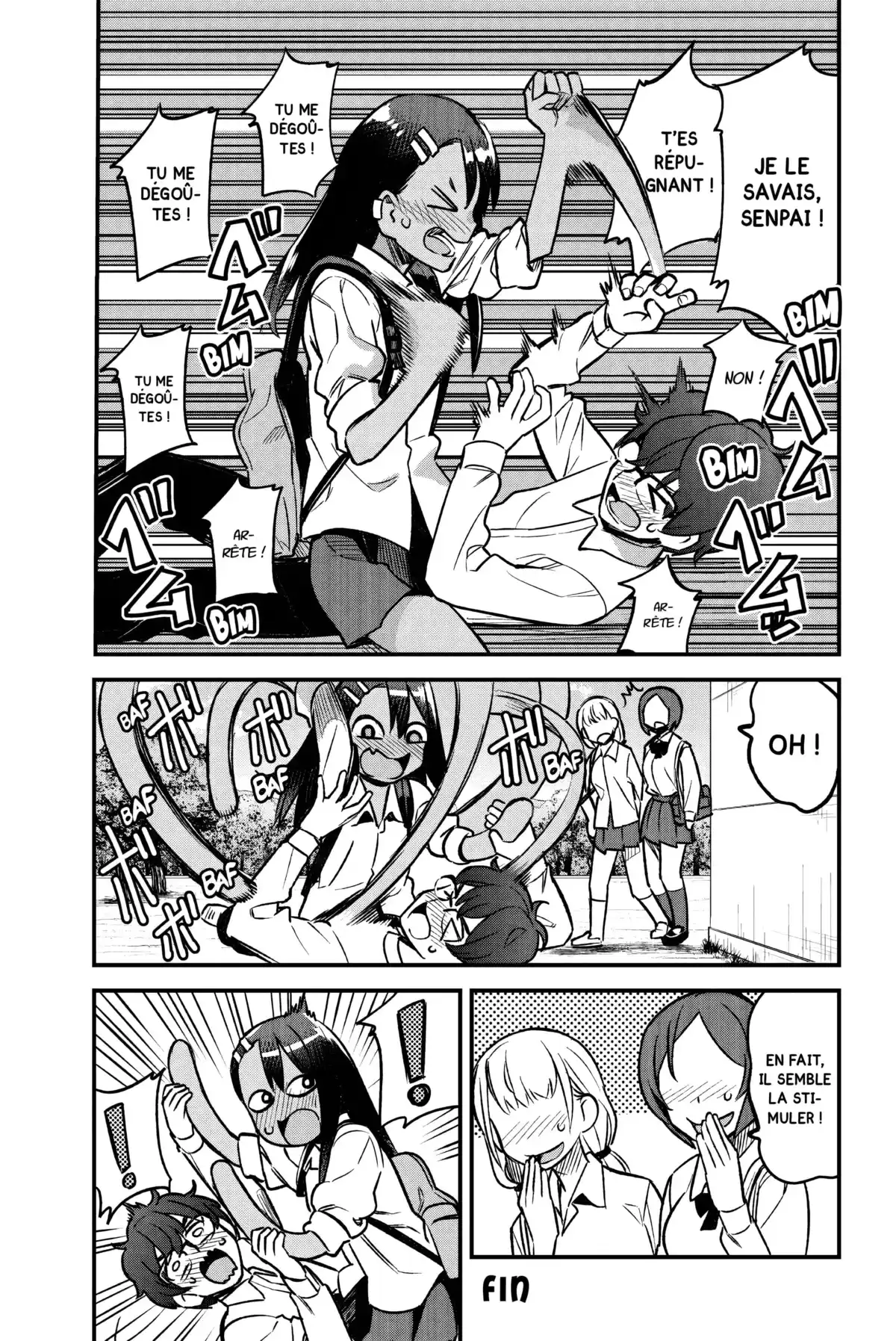 Arrête de me chauffer, Nagatoro Volume 6 page 61