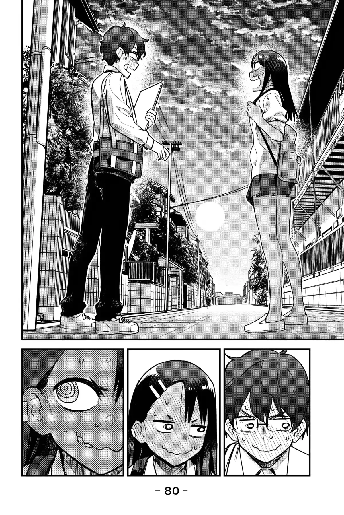 Arrête de me chauffer, Nagatoro Volume 6 page 80