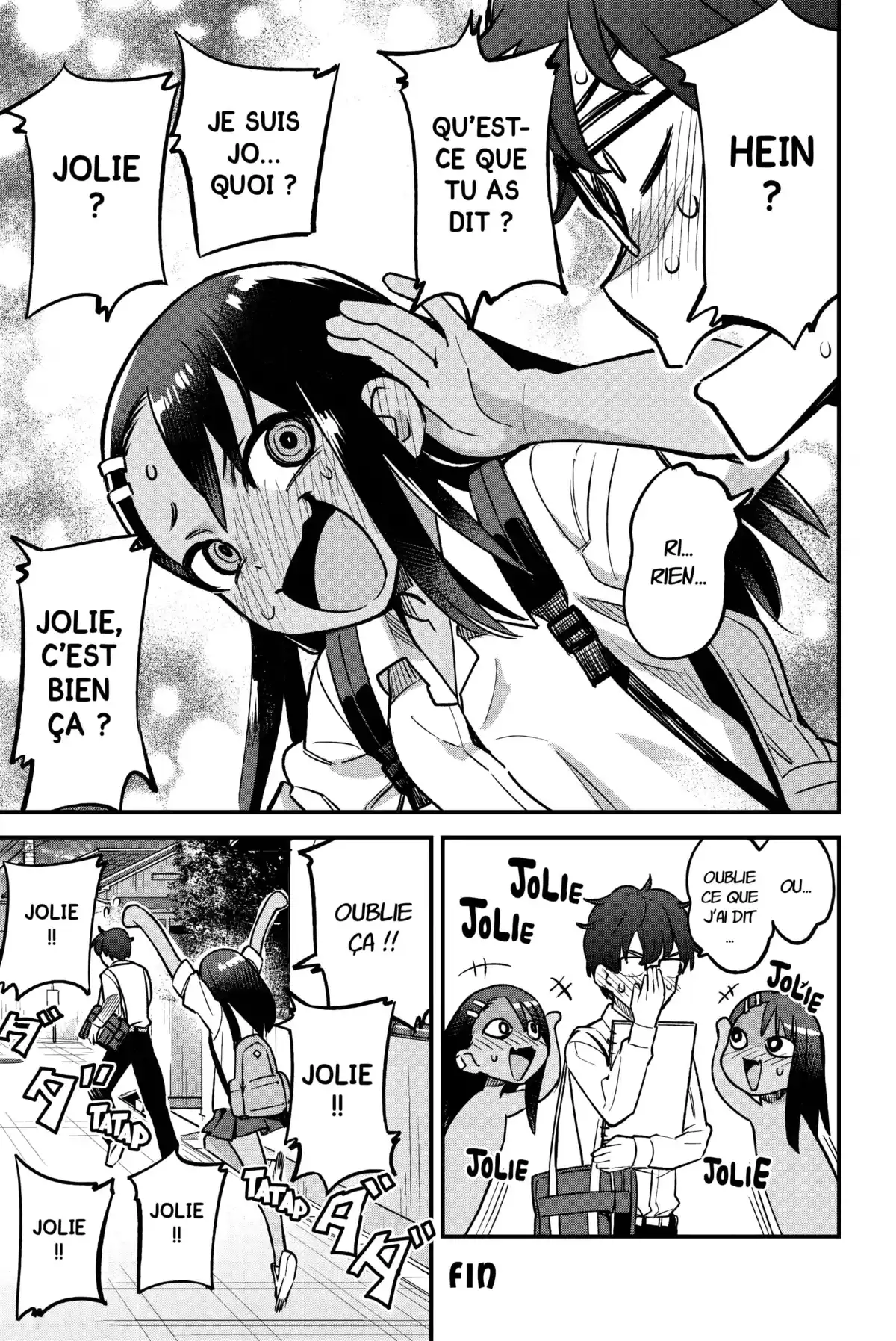 Arrête de me chauffer, Nagatoro Volume 6 page 81