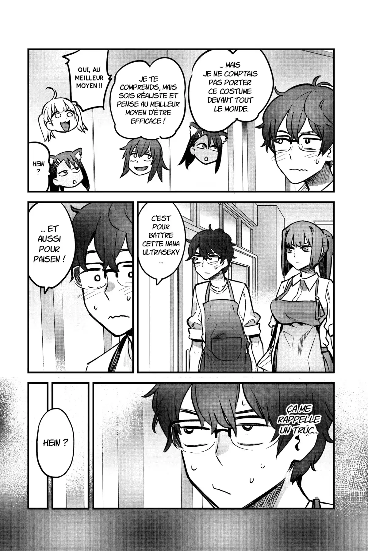 Arrête de me chauffer, Nagatoro Volume 6 page 86