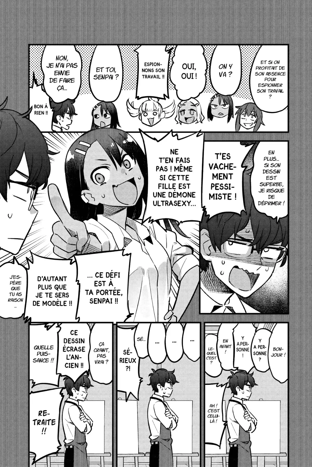 Arrête de me chauffer, Nagatoro Volume 6 page 91
