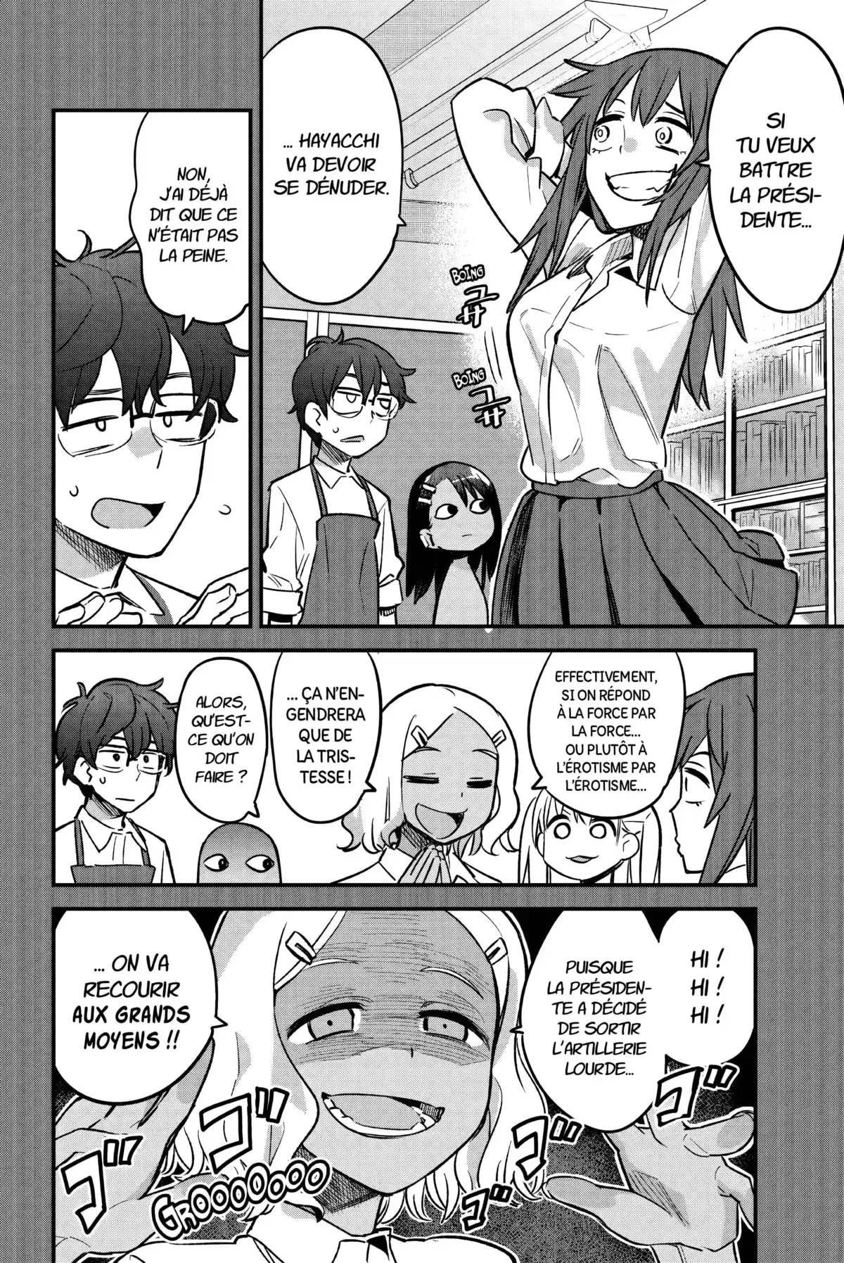 Arrête de me chauffer, Nagatoro Volume 6 page 94