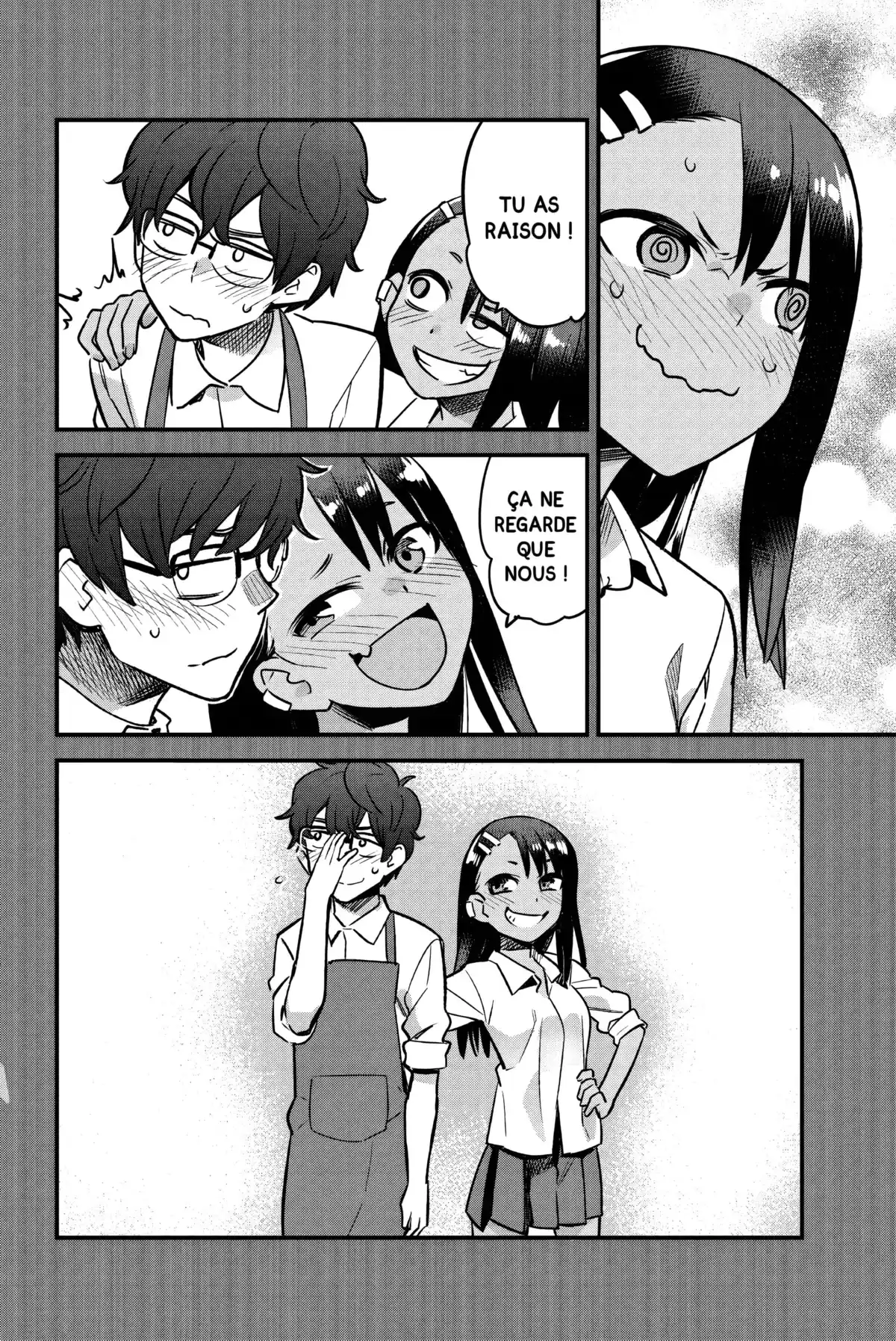 Arrête de me chauffer, Nagatoro Volume 6 page 96