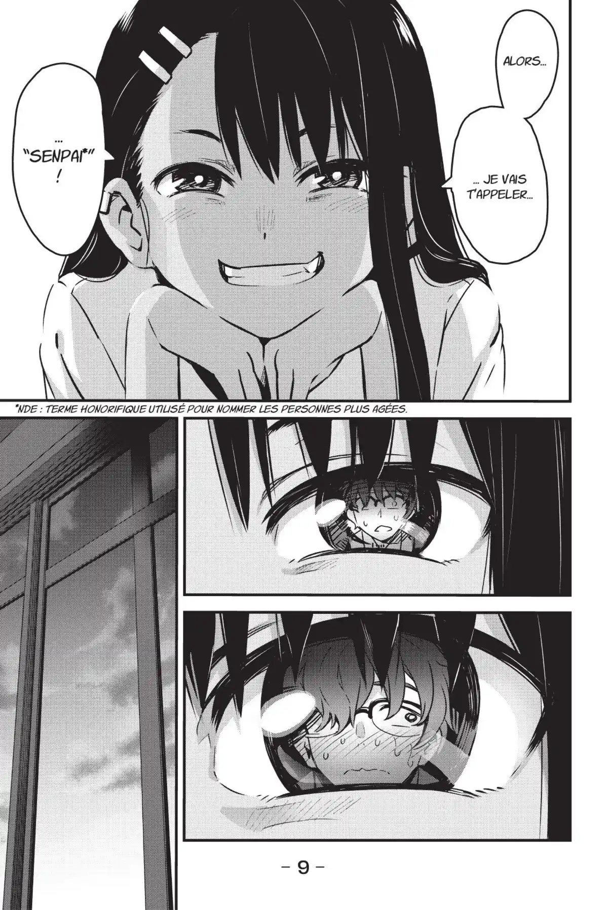 Arrête de me chauffer, Nagatoro Volume 1 page 10