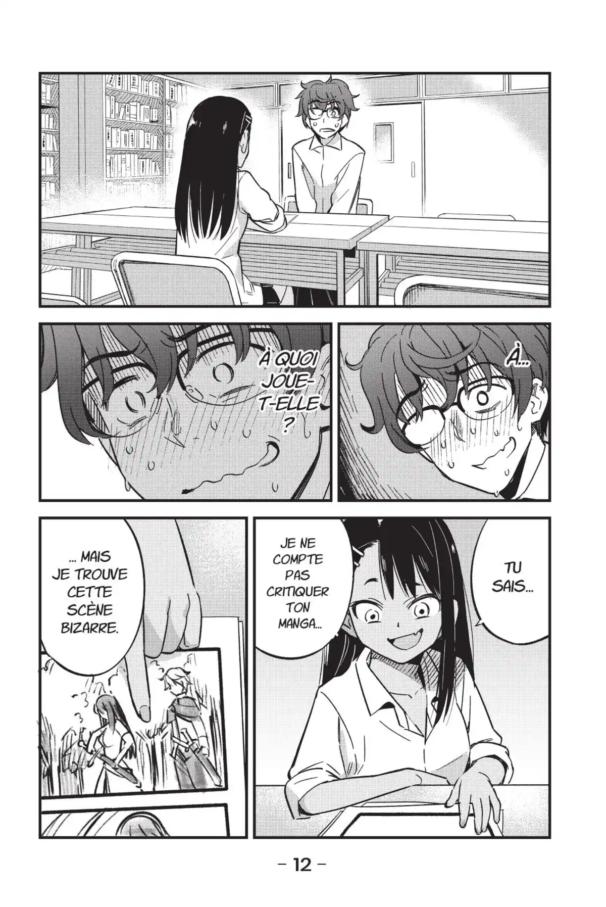 Arrête de me chauffer, Nagatoro Volume 1 page 13