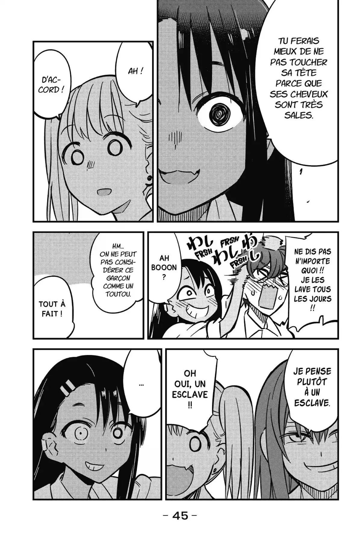 Arrête de me chauffer, Nagatoro Volume 2 page 46