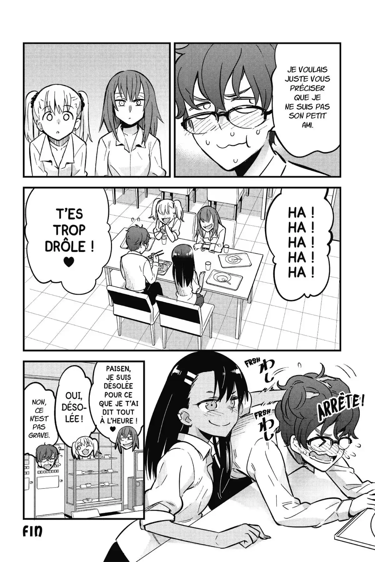 Arrête de me chauffer, Nagatoro Volume 2 page 55