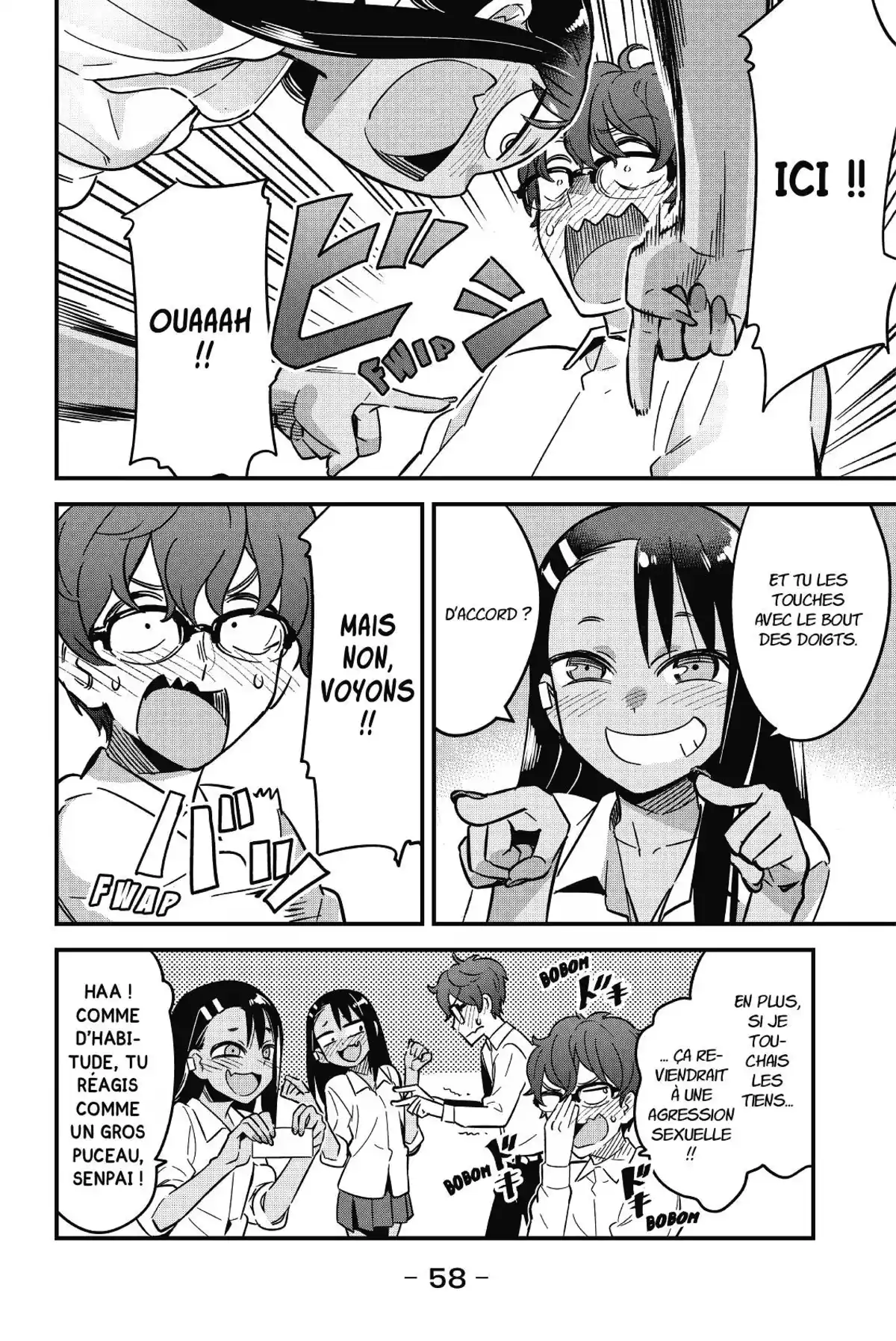 Arrête de me chauffer, Nagatoro Volume 2 page 59