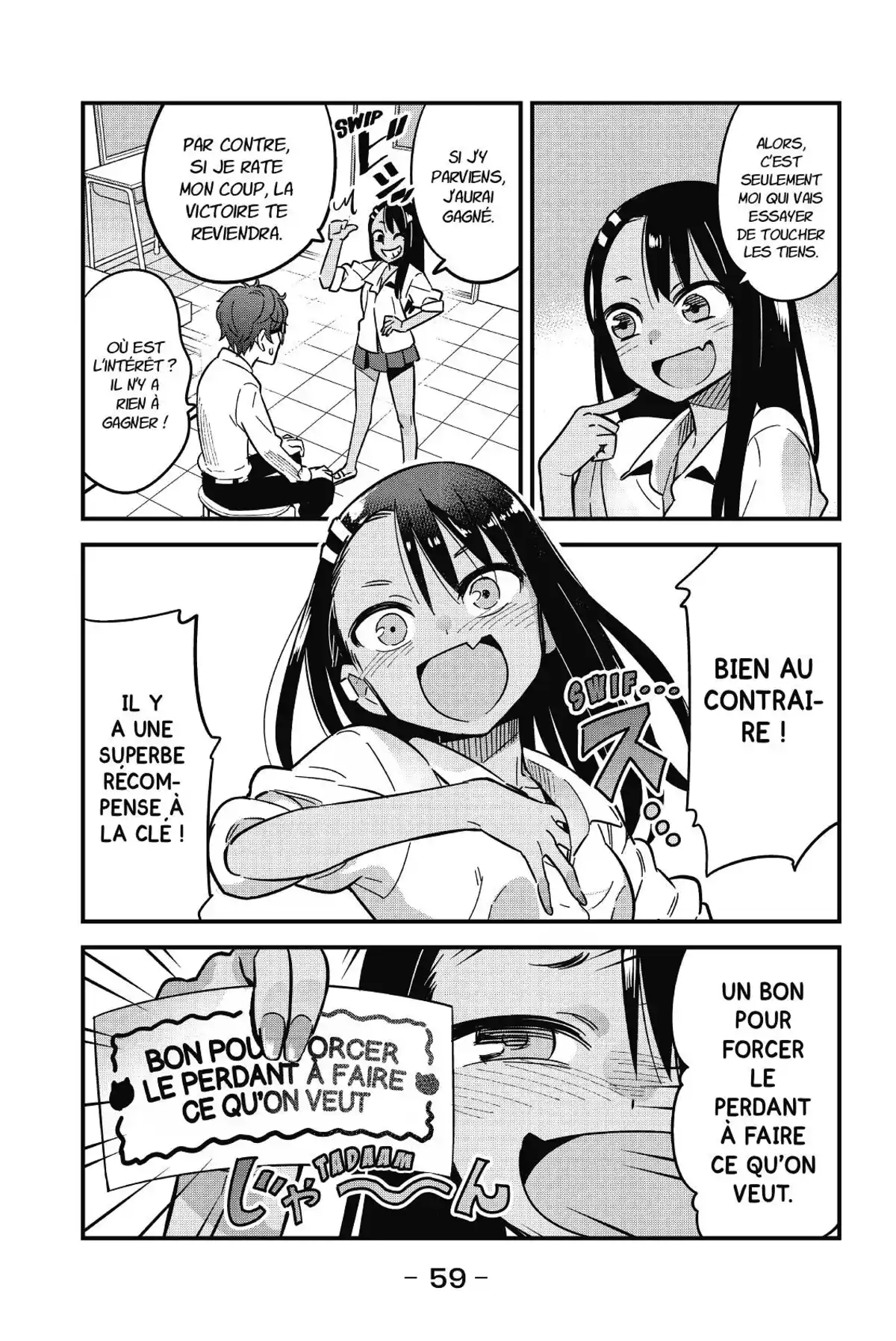 Arrête de me chauffer, Nagatoro Volume 2 page 60