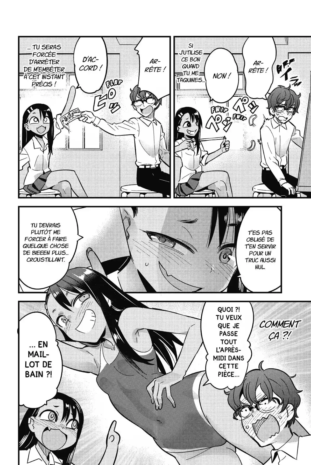 Arrête de me chauffer, Nagatoro Volume 2 page 61