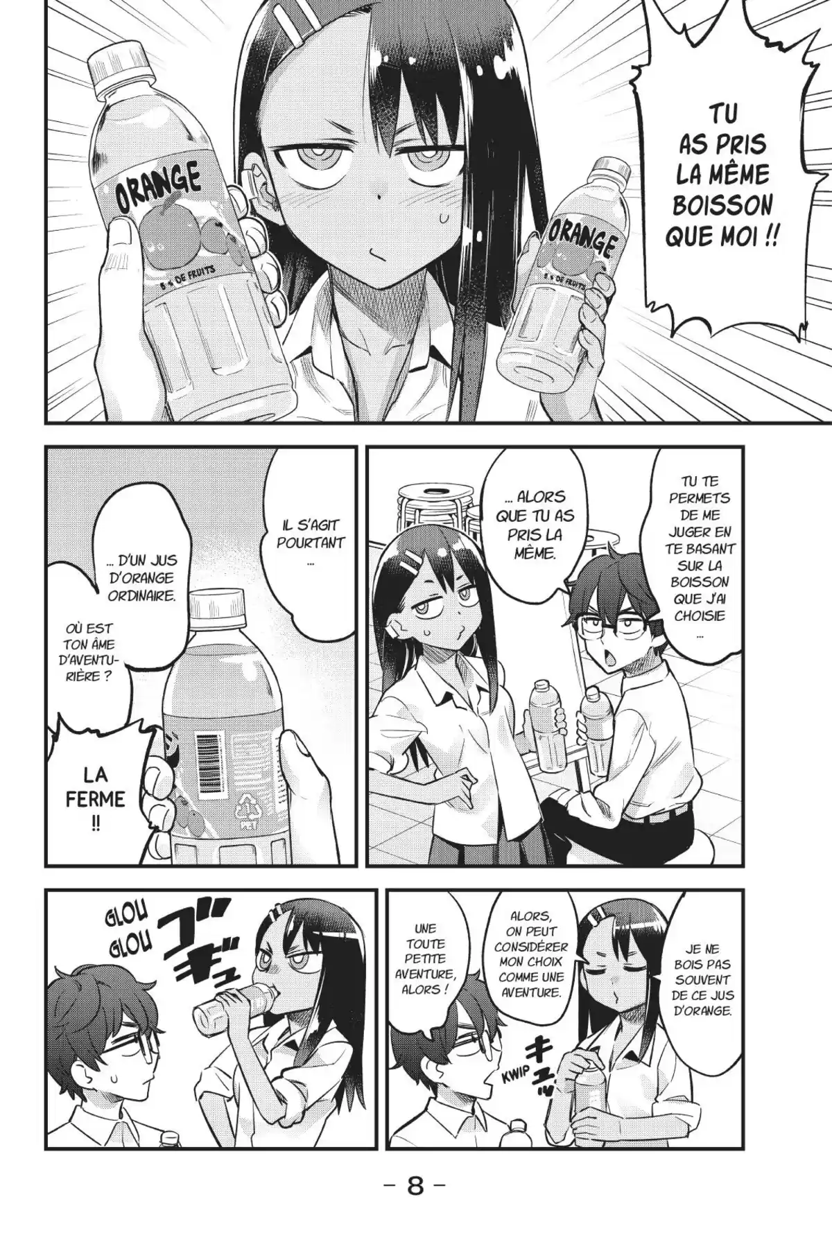 Arrête de me chauffer, Nagatoro Volume 5 page 10