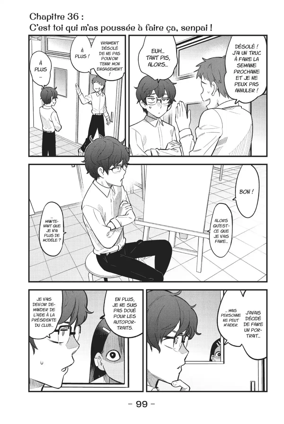 Arrête de me chauffer, Nagatoro Volume 5 page 101