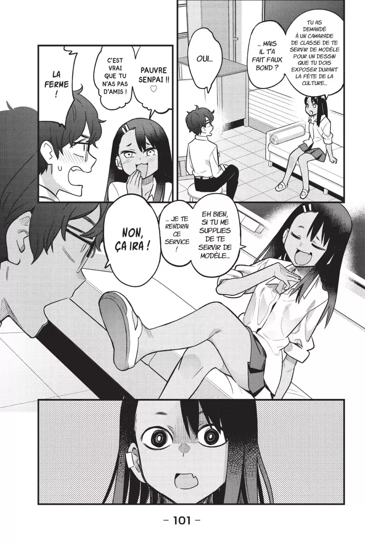 Arrête de me chauffer, Nagatoro Volume 5 page 103