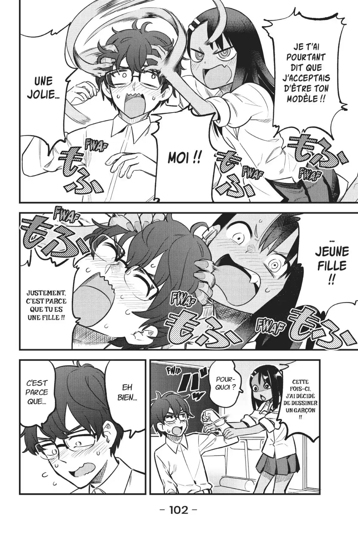 Arrête de me chauffer, Nagatoro Volume 5 page 104
