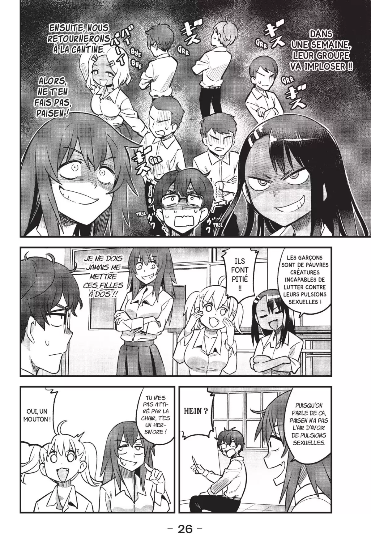 Arrête de me chauffer, Nagatoro Volume 5 page 28