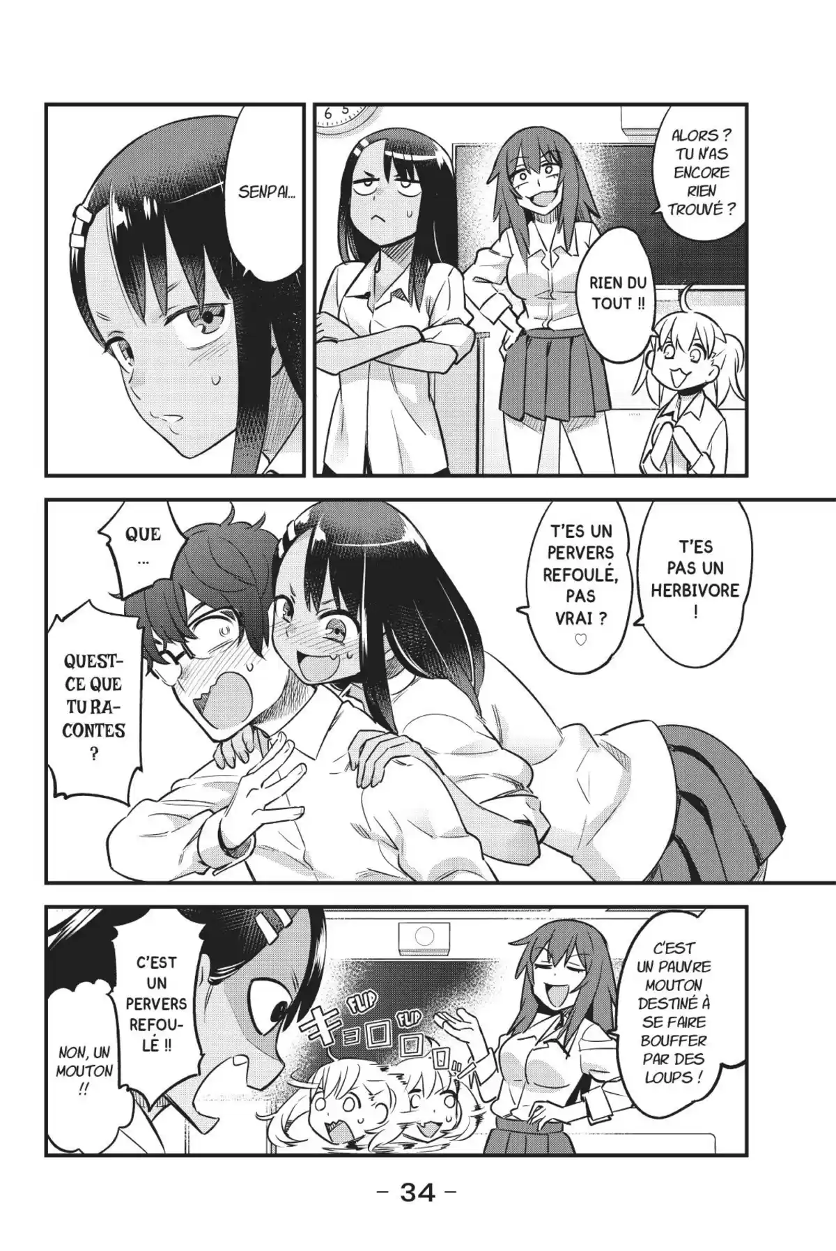 Arrête de me chauffer, Nagatoro Volume 5 page 36