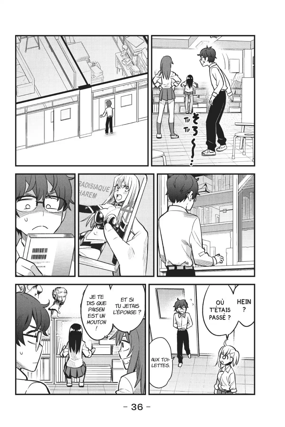 Arrête de me chauffer, Nagatoro Volume 5 page 38