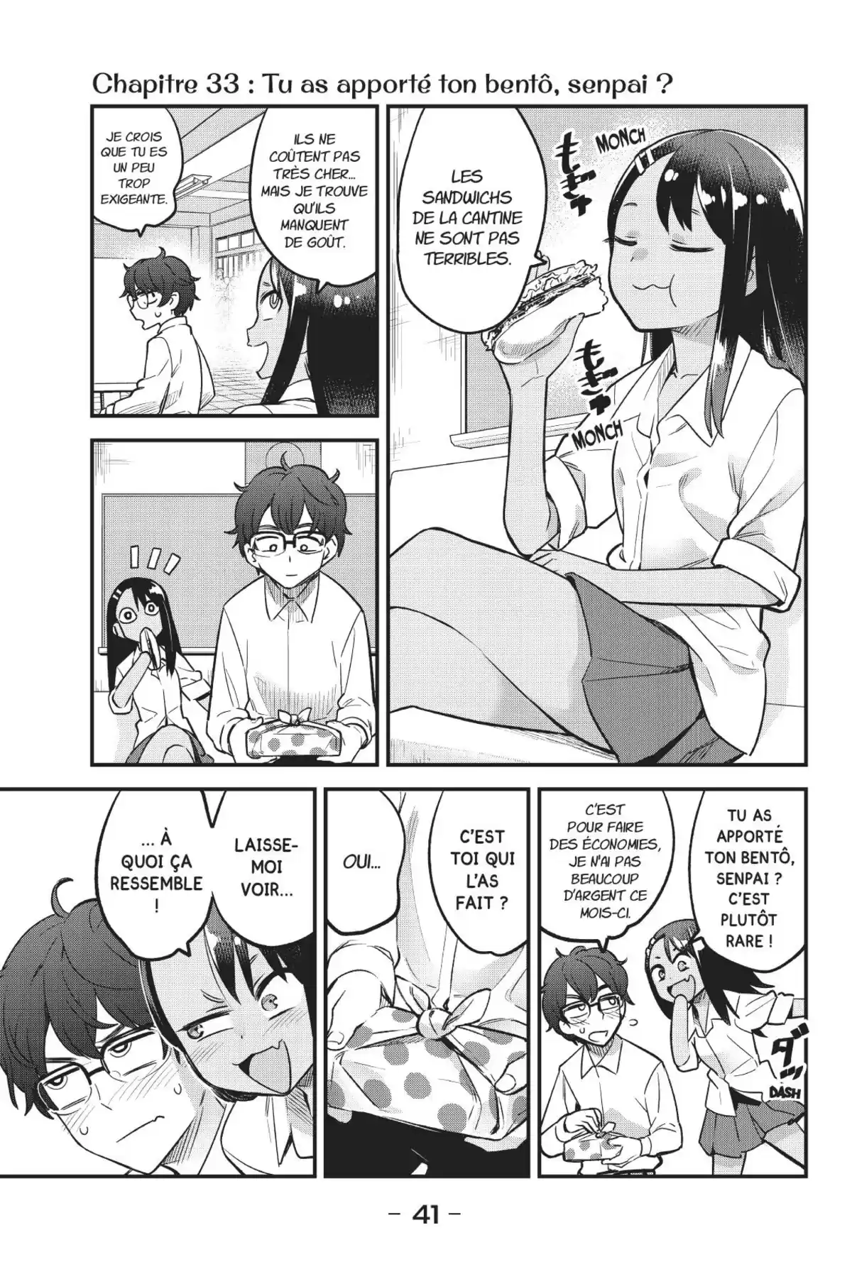 Arrête de me chauffer, Nagatoro Volume 5 page 43