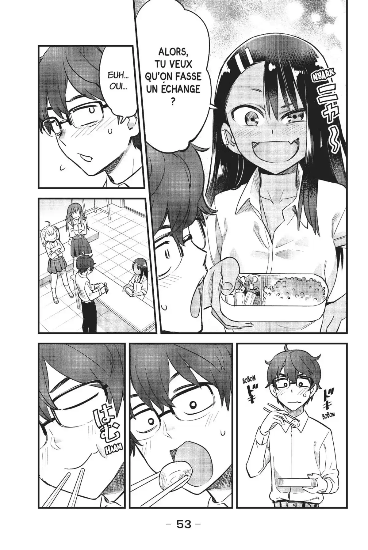 Arrête de me chauffer, Nagatoro Volume 5 page 55