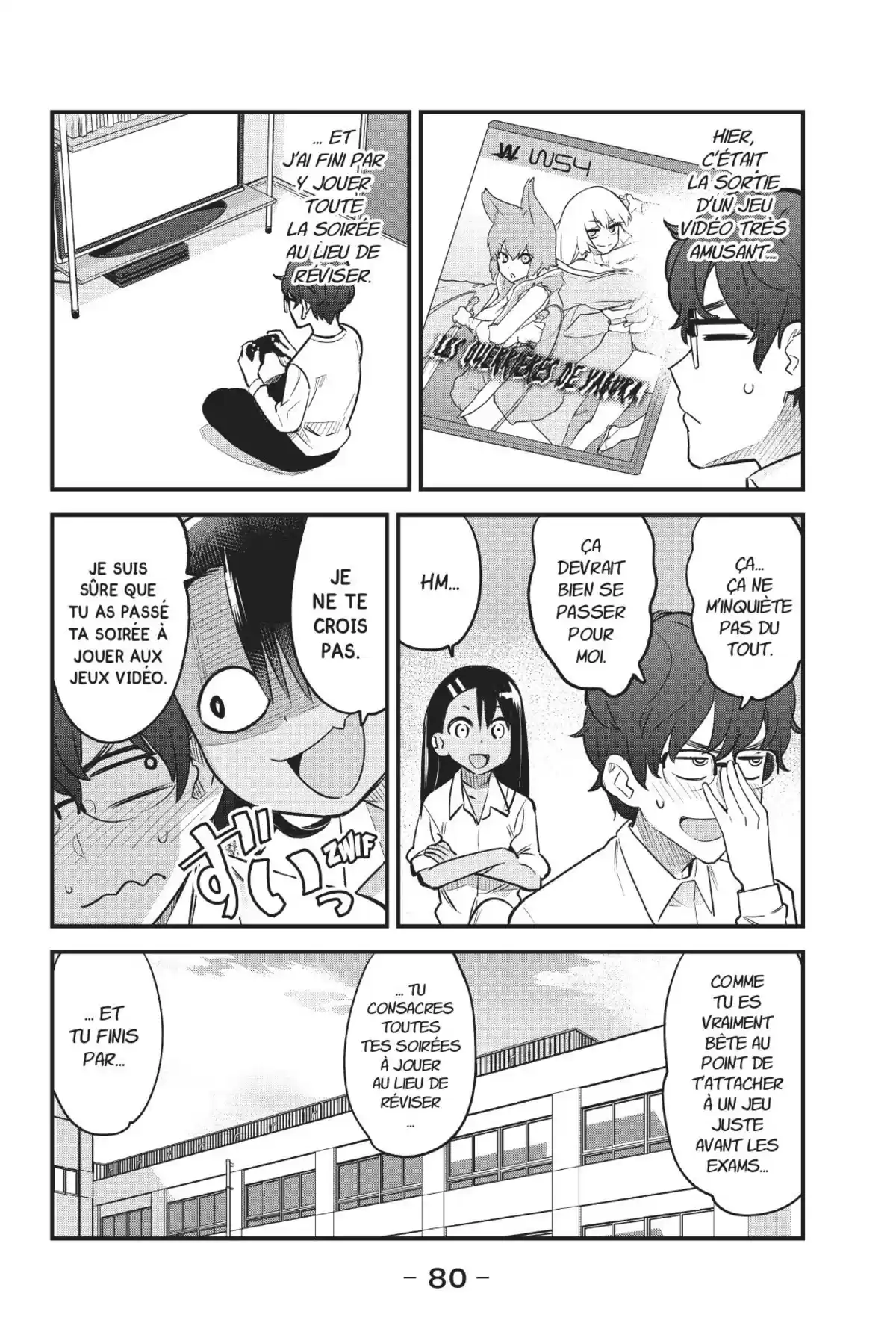 Arrête de me chauffer, Nagatoro Volume 5 page 82