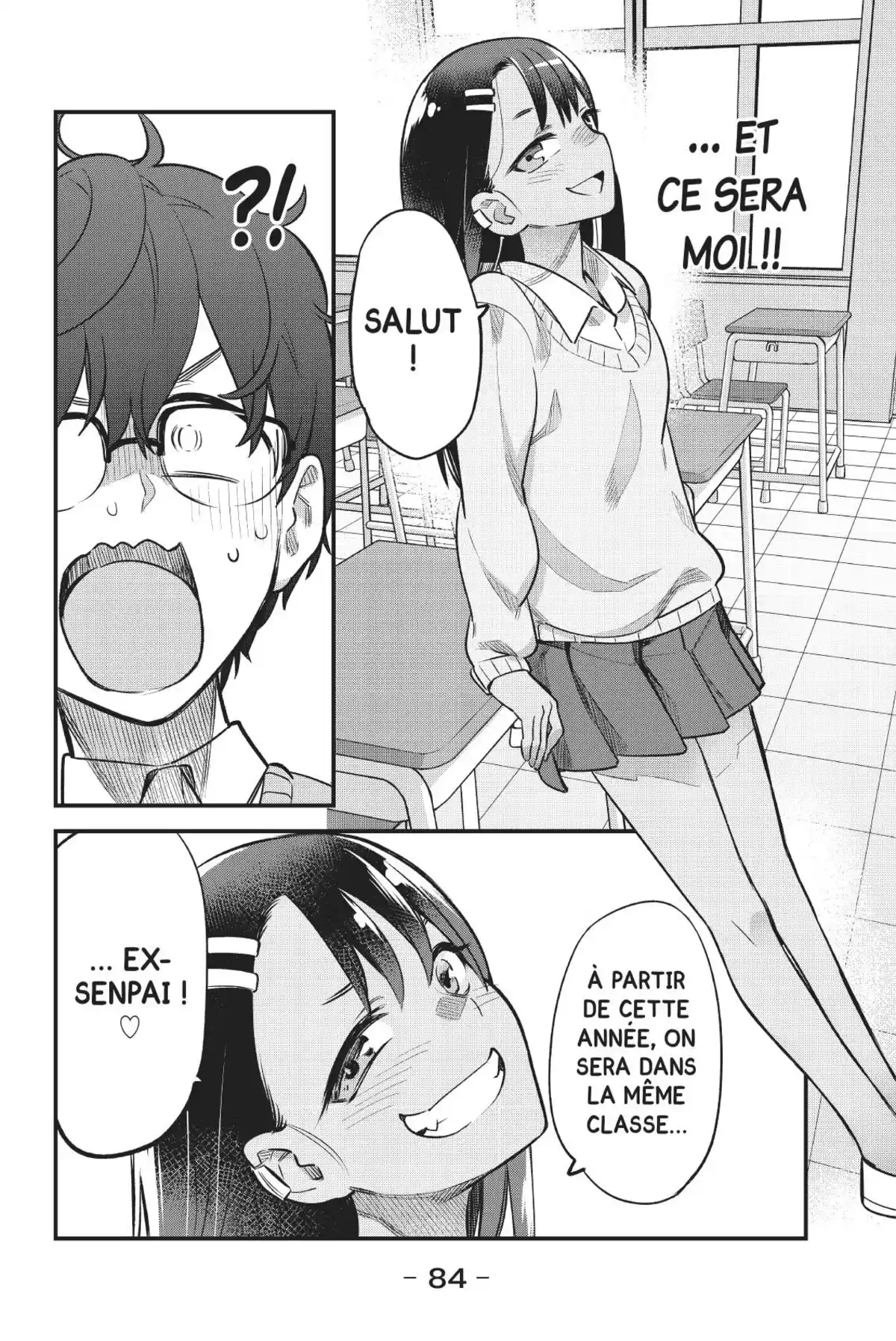 Arrête de me chauffer, Nagatoro Volume 5 page 86