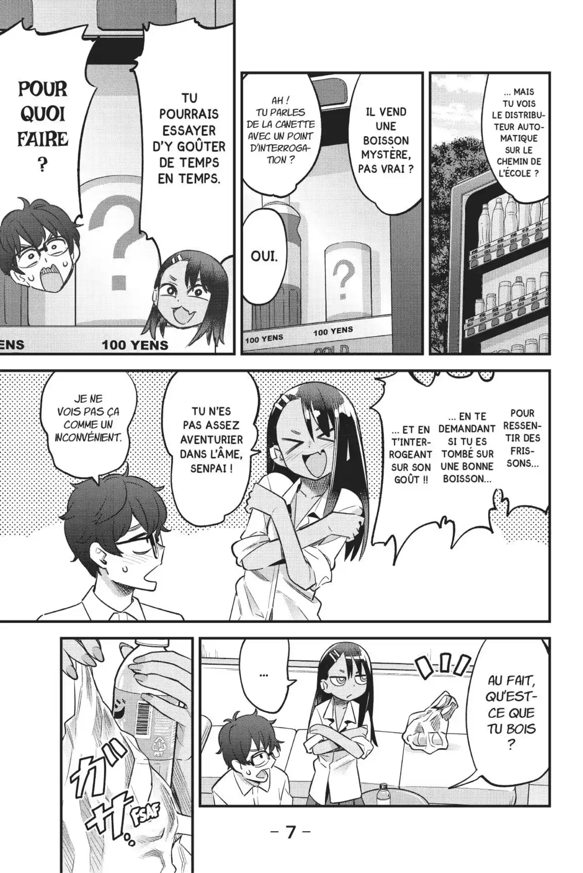 Arrête de me chauffer, Nagatoro Volume 5 page 9