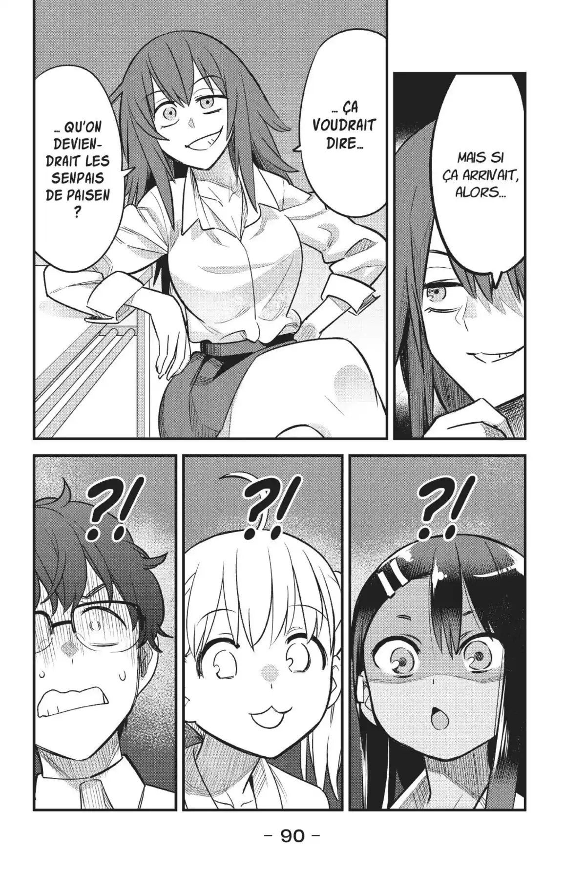 Arrête de me chauffer, Nagatoro Volume 5 page 92