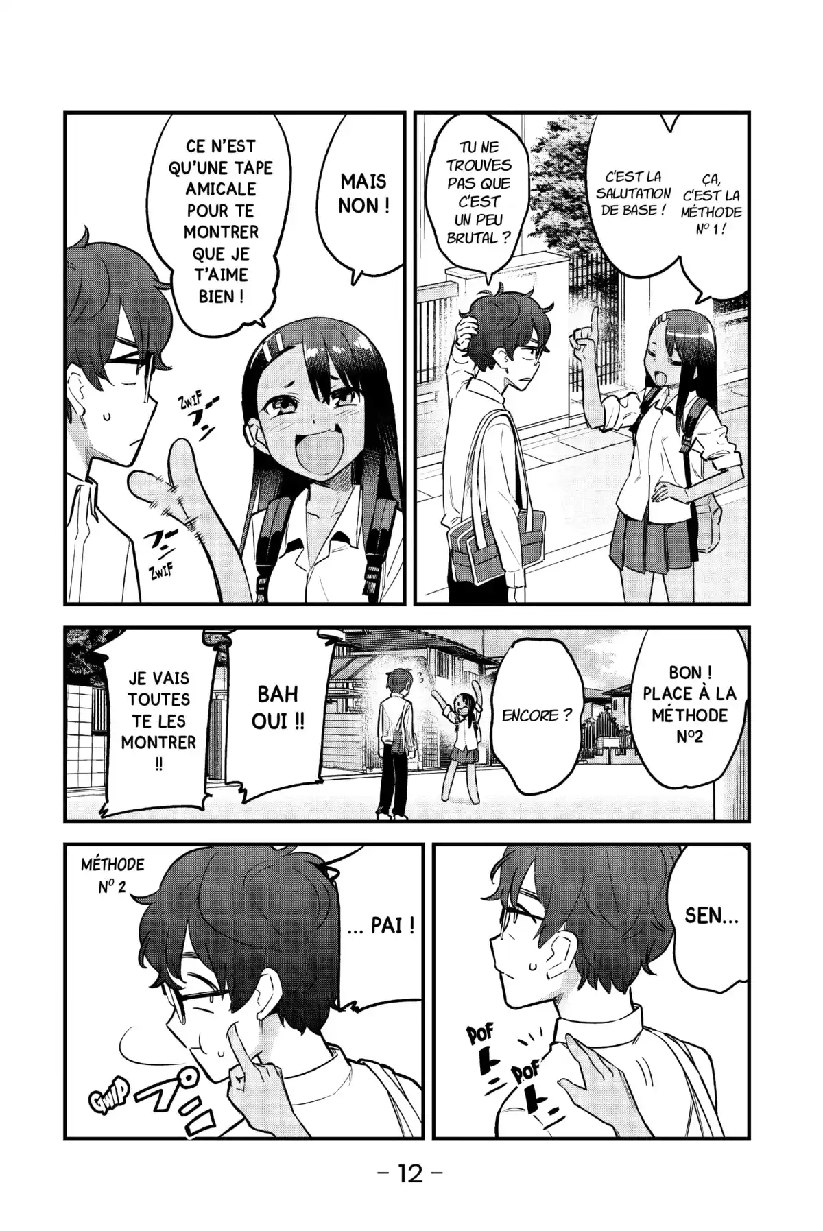 Arrête de me chauffer, Nagatoro Volume 7 page 13