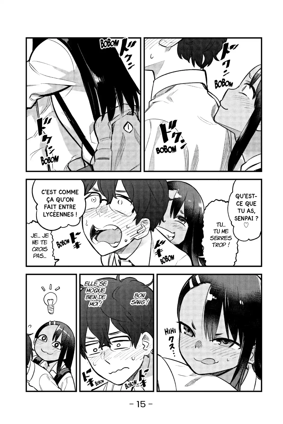 Arrête de me chauffer, Nagatoro Volume 7 page 16