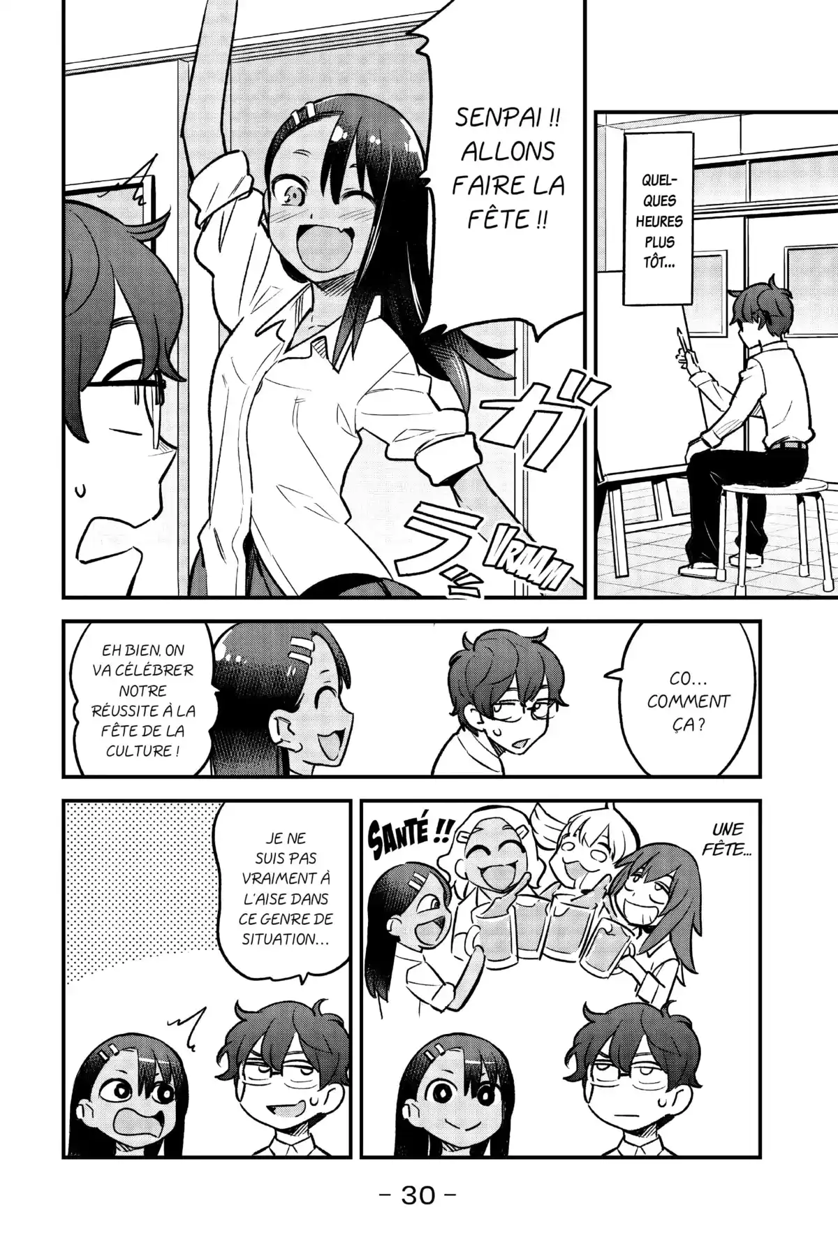 Arrête de me chauffer, Nagatoro Volume 7 page 30