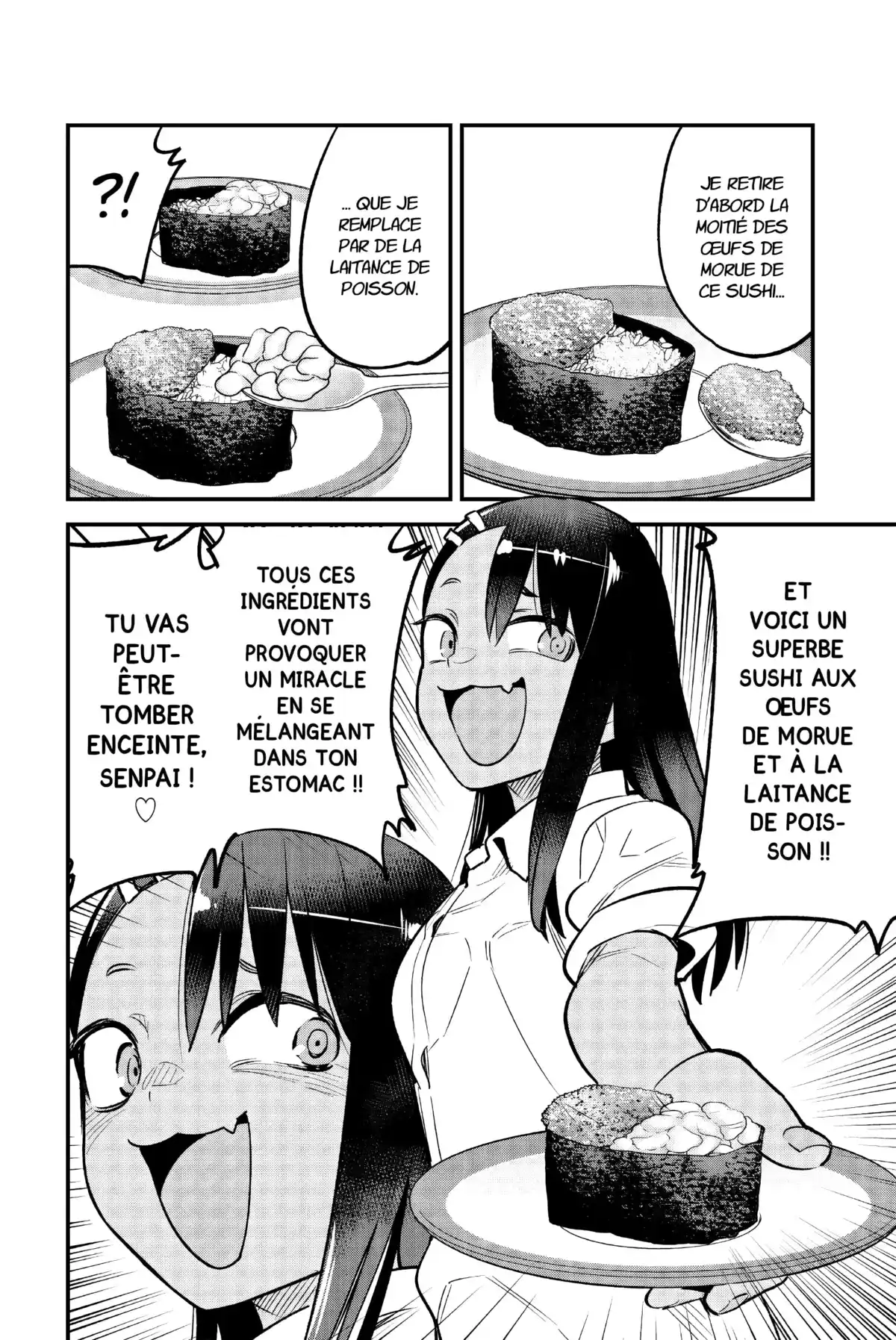 Arrête de me chauffer, Nagatoro Volume 7 page 40