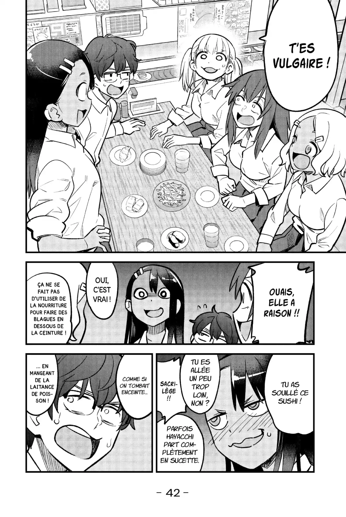 Arrête de me chauffer, Nagatoro Volume 7 page 42