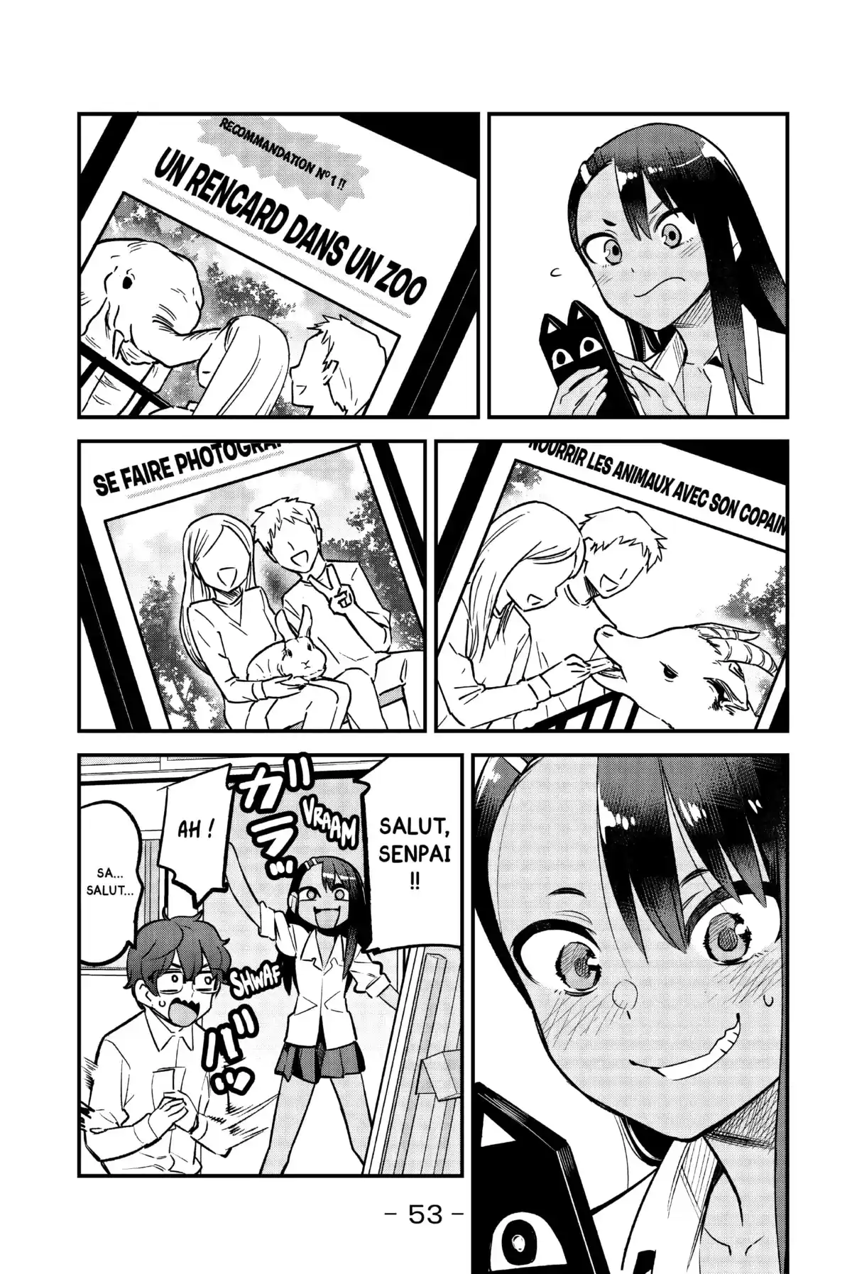 Arrête de me chauffer, Nagatoro Volume 7 page 52