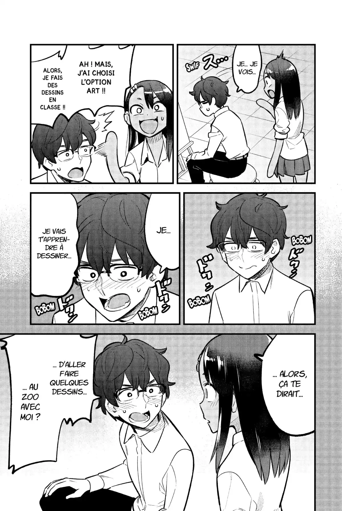 Arrête de me chauffer, Nagatoro Volume 7 page 58