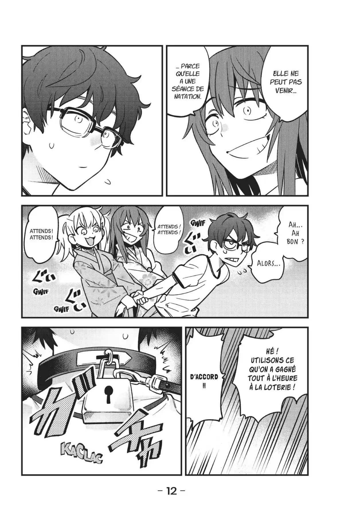 Arrête de me chauffer, Nagatoro Volume 4 page 14