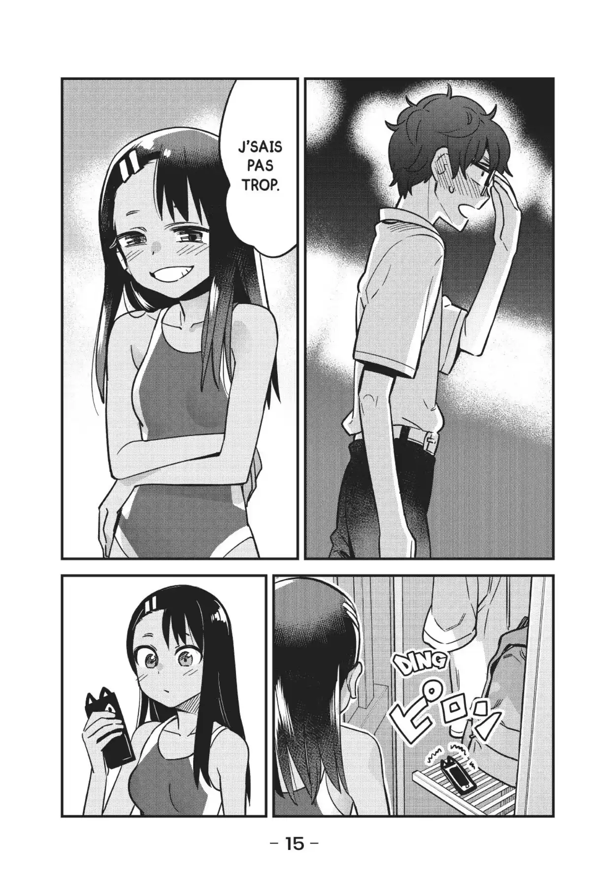 Arrête de me chauffer, Nagatoro Volume 4 page 17