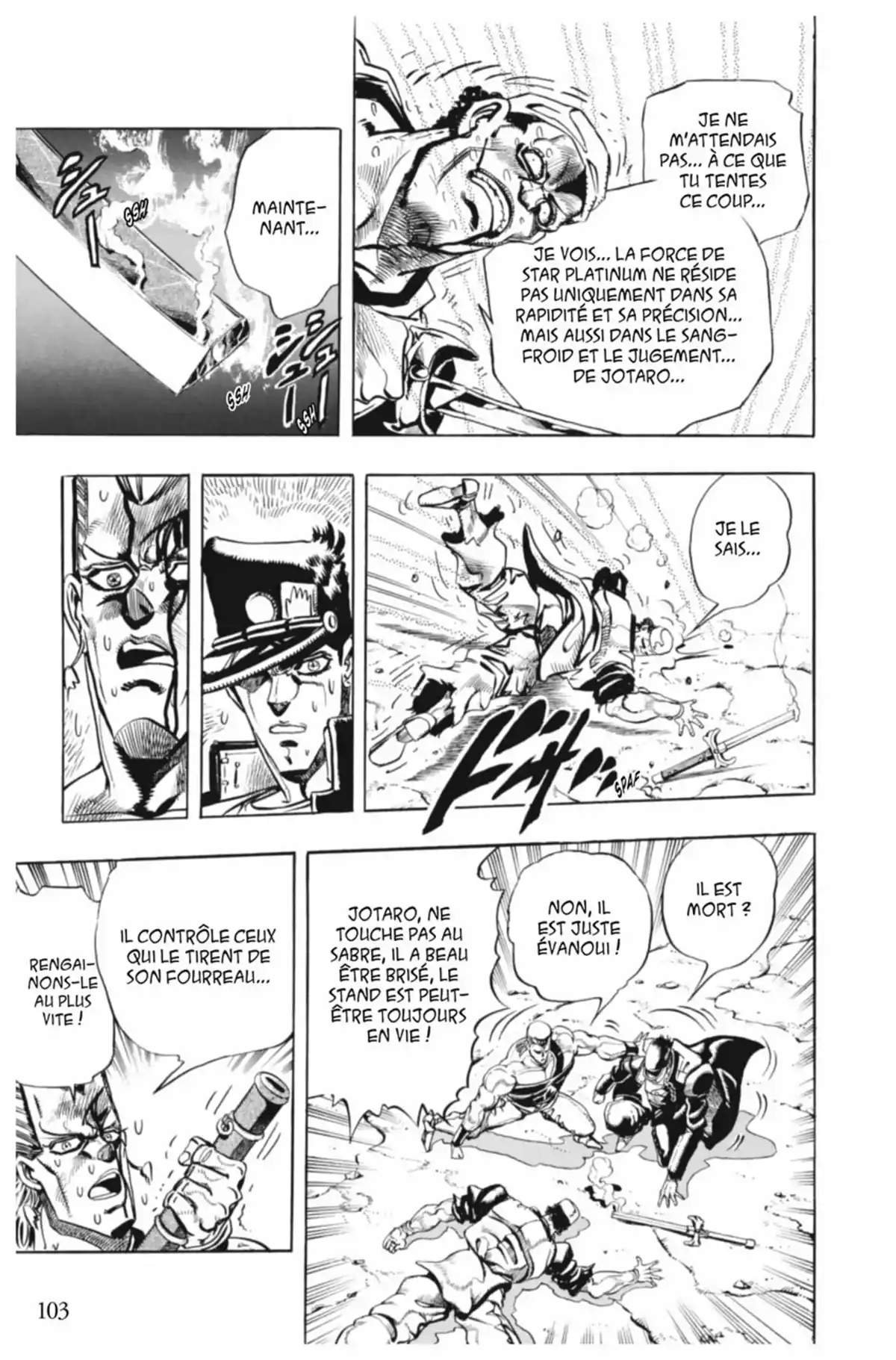JoJo’s Bizarre Adventure : Stardust Crusaders Volume 9 page 103