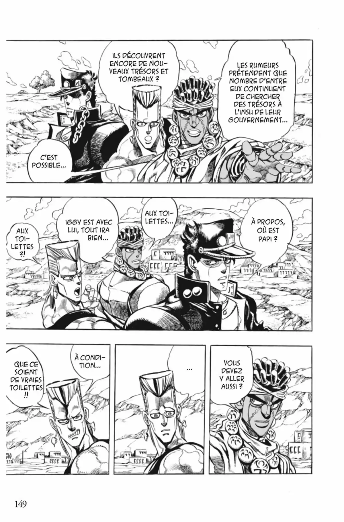 JoJo’s Bizarre Adventure : Stardust Crusaders Volume 9 page 149