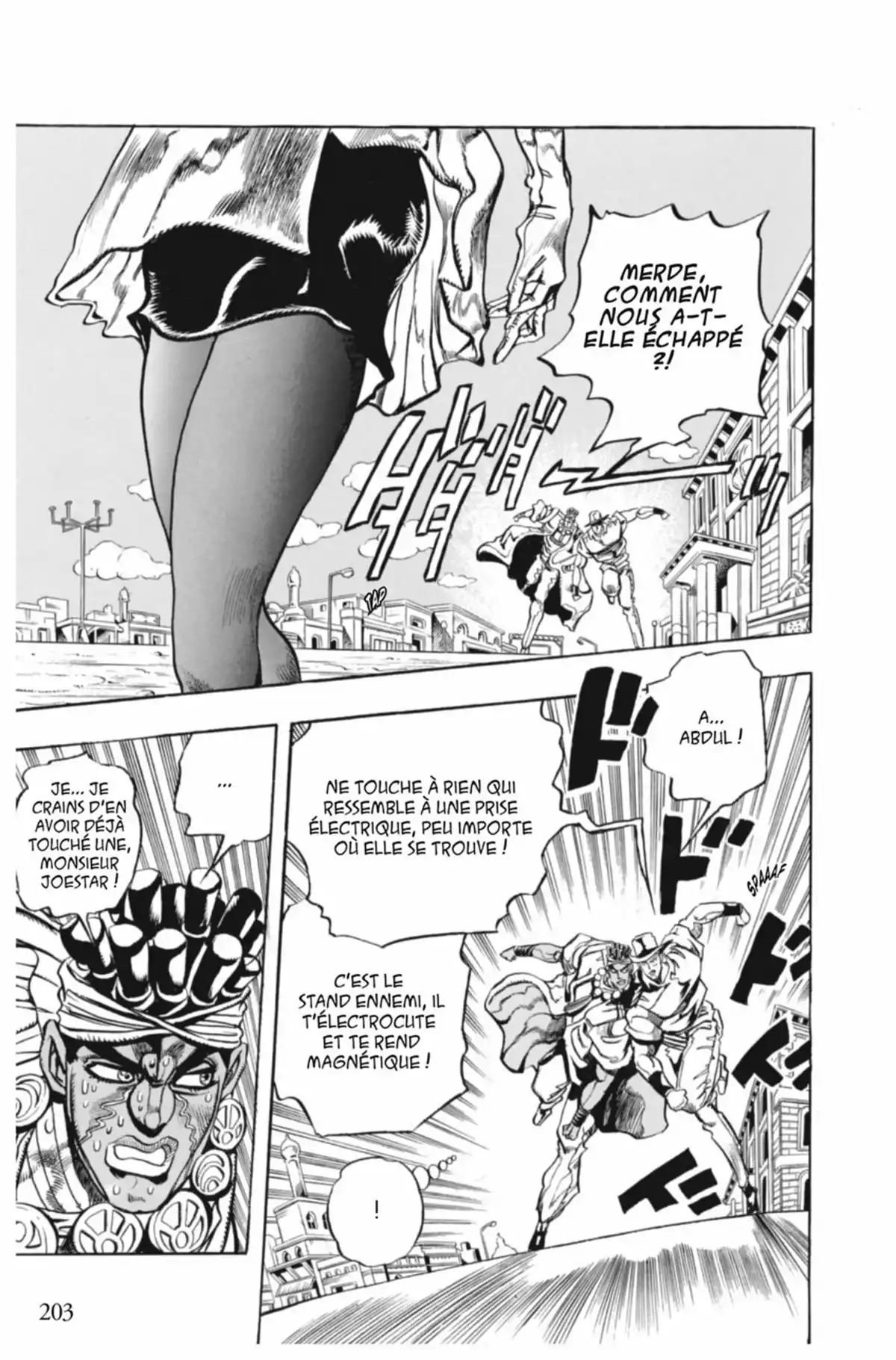 JoJo’s Bizarre Adventure : Stardust Crusaders Volume 9 page 203