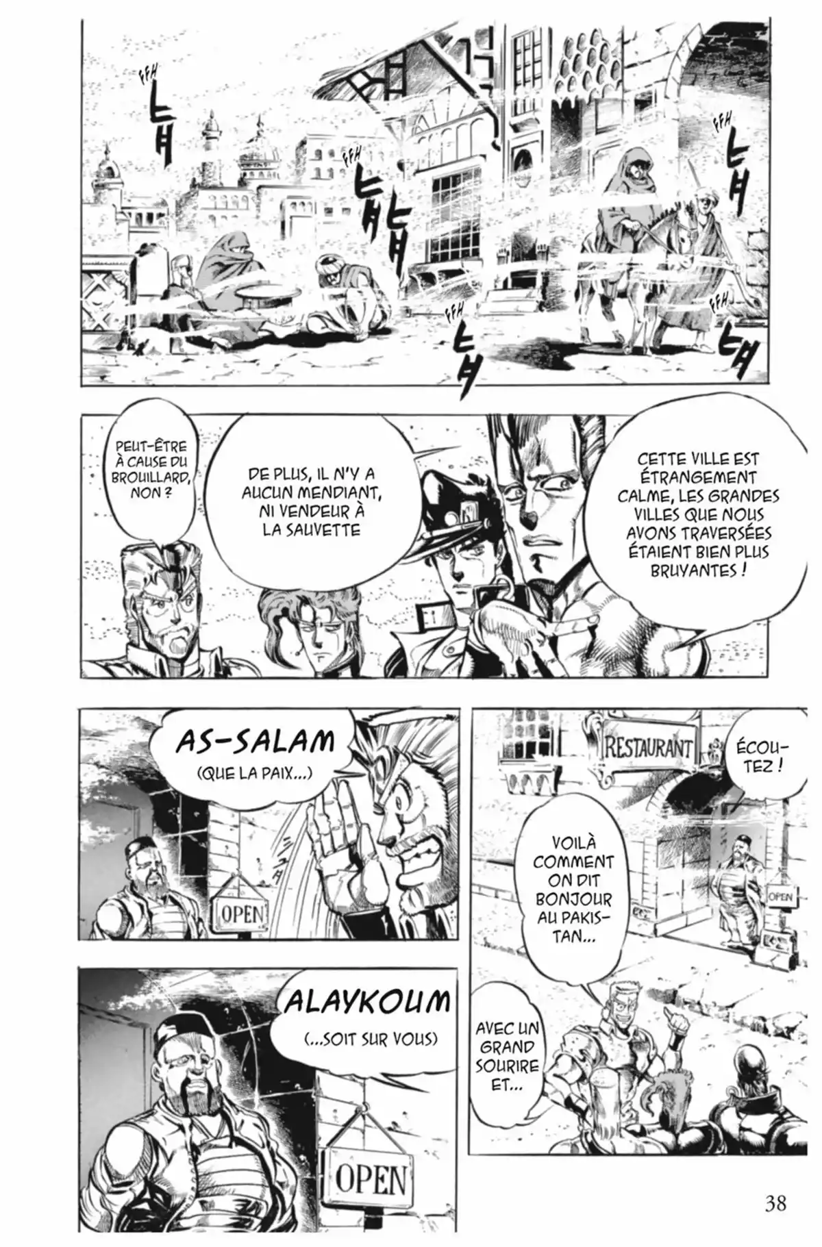 JoJo’s Bizarre Adventure : Stardust Crusaders Volume 5 page 38