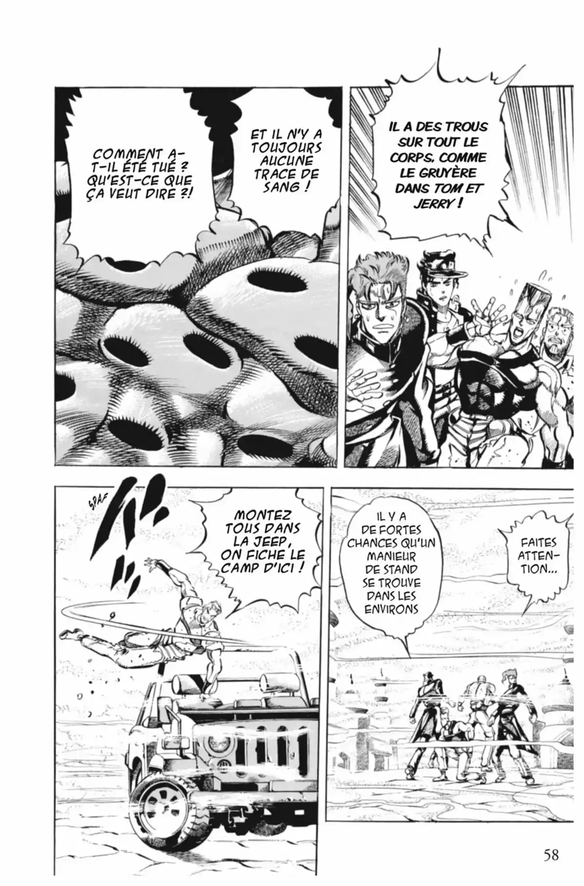 JoJo’s Bizarre Adventure : Stardust Crusaders Volume 5 page 58