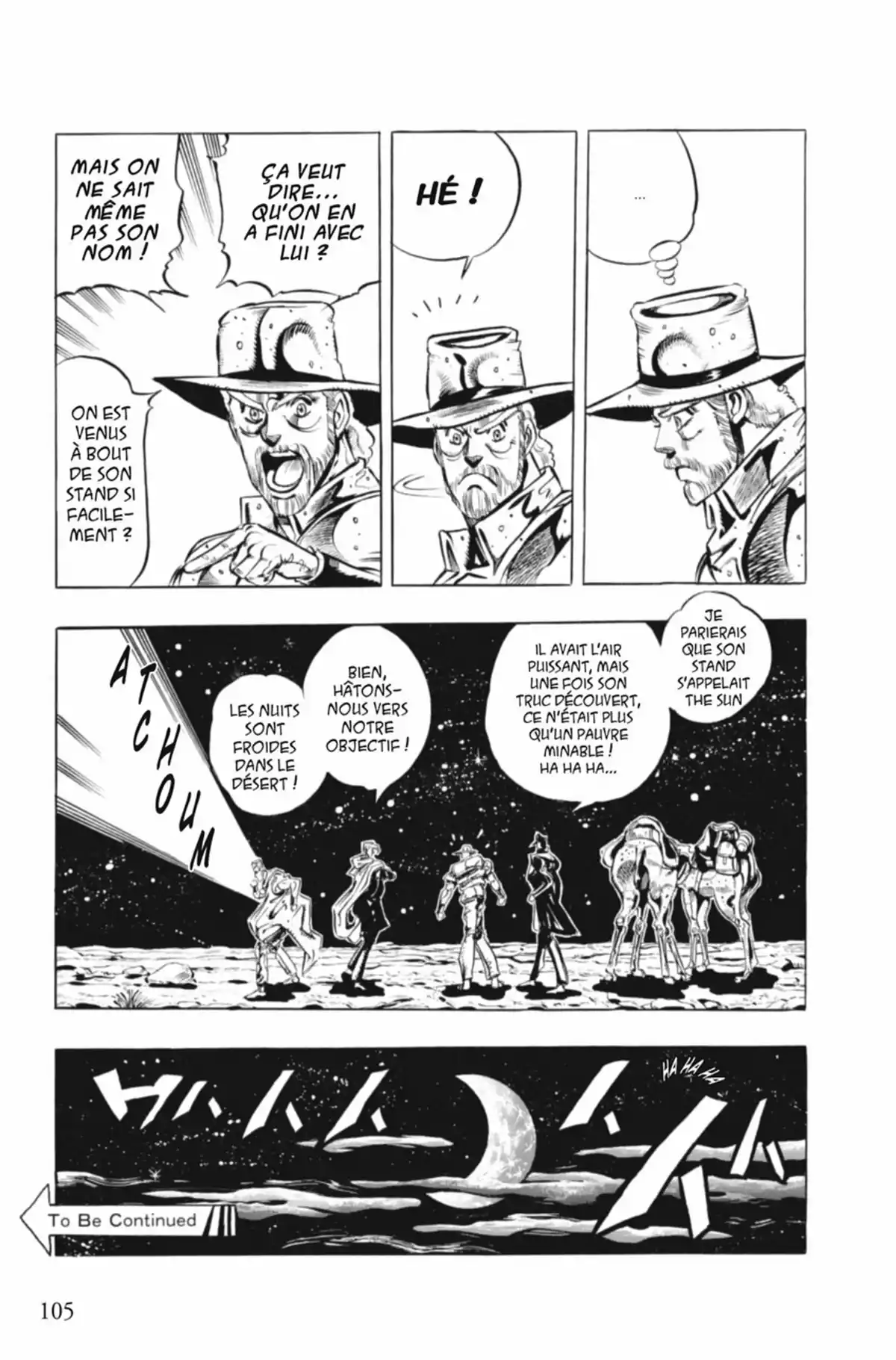 JoJo’s Bizarre Adventure : Stardust Crusaders Volume 6 page 105