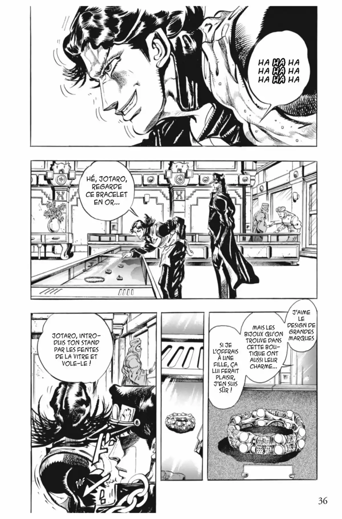 JoJo’s Bizarre Adventure : Stardust Crusaders Volume 6 page 36