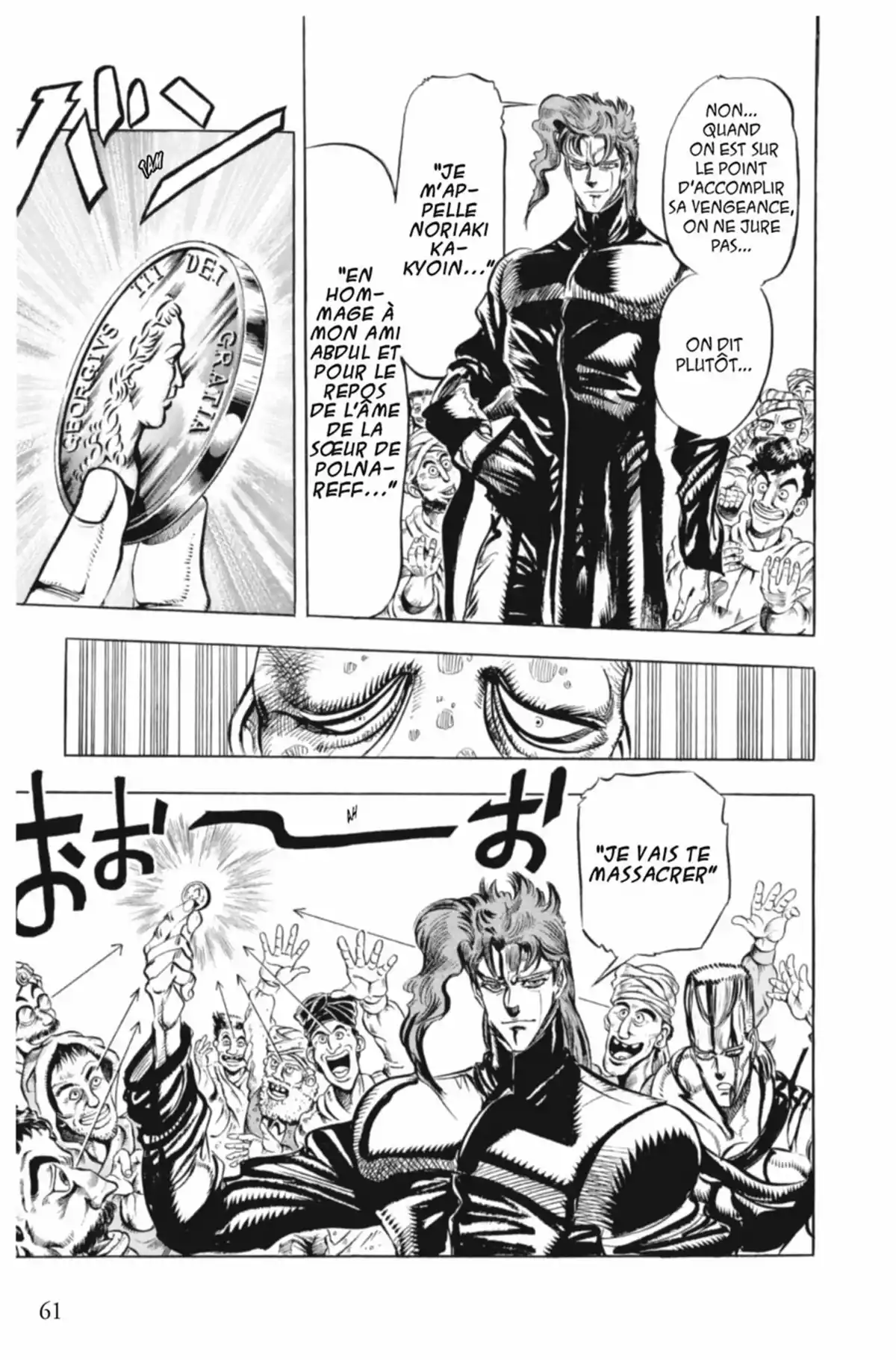 JoJo’s Bizarre Adventure : Stardust Crusaders Volume 4 page 61