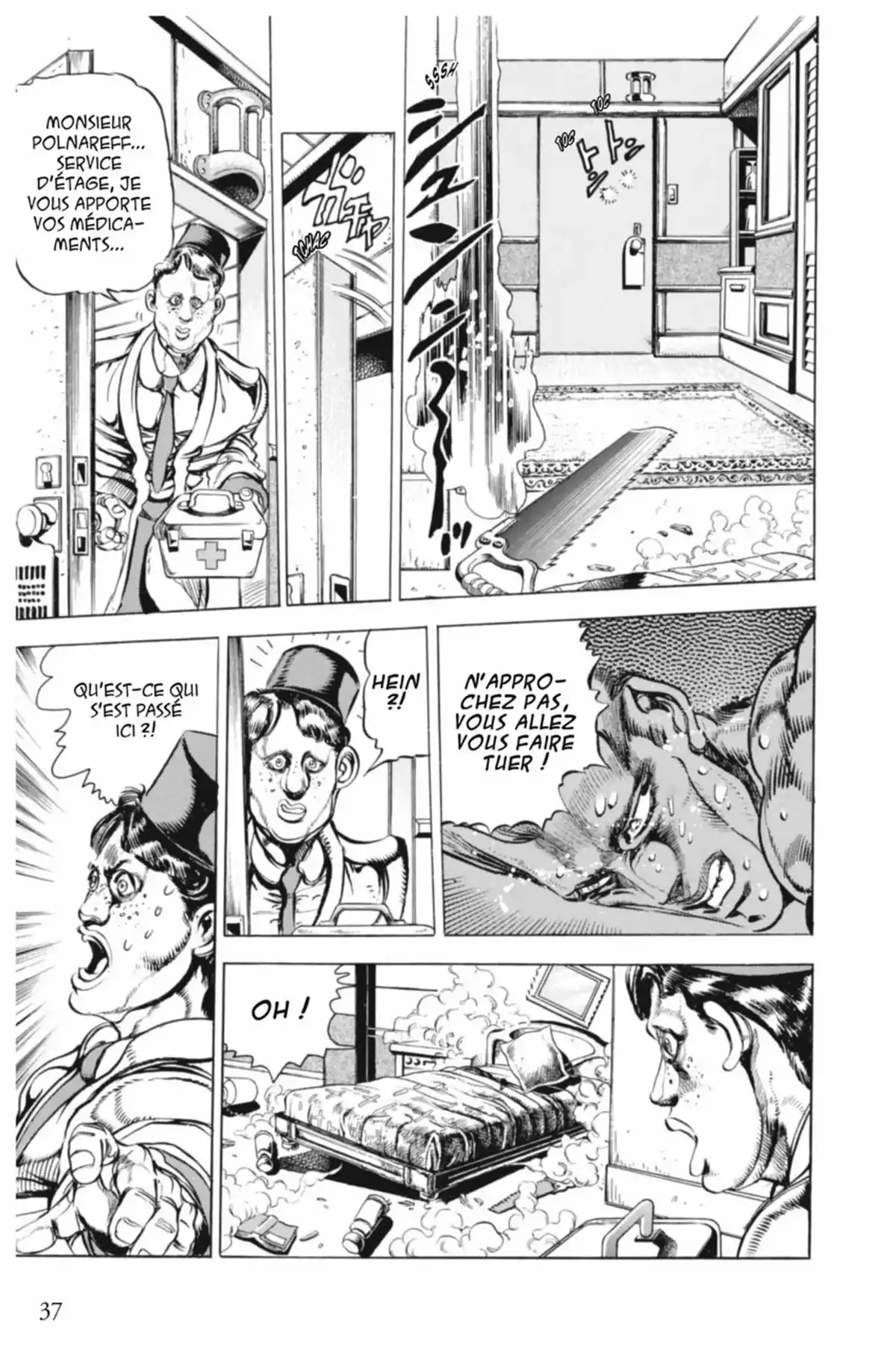 JoJo’s Bizarre Adventure : Stardust Crusaders Volume 3 page 37