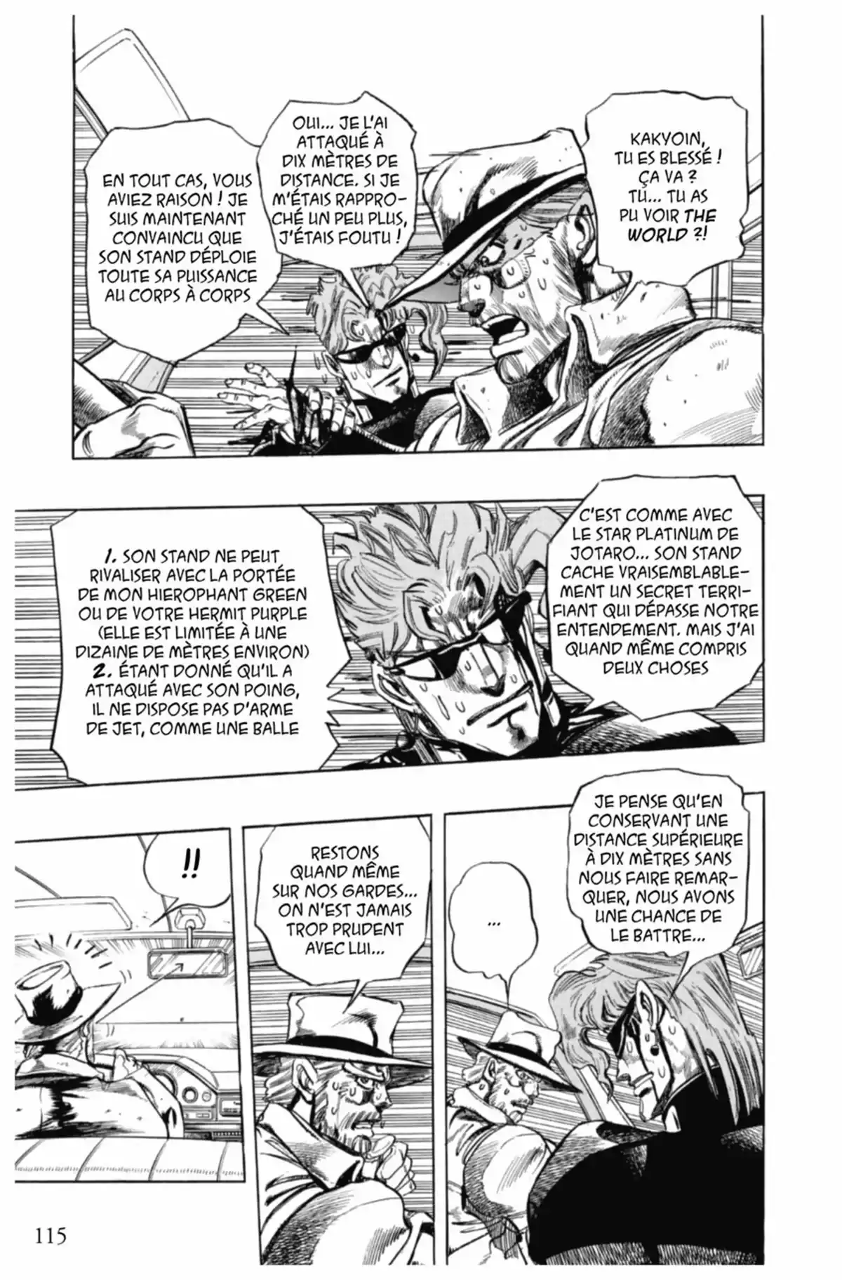 JoJo’s Bizarre Adventure : Stardust Crusaders Volume 15 page 115