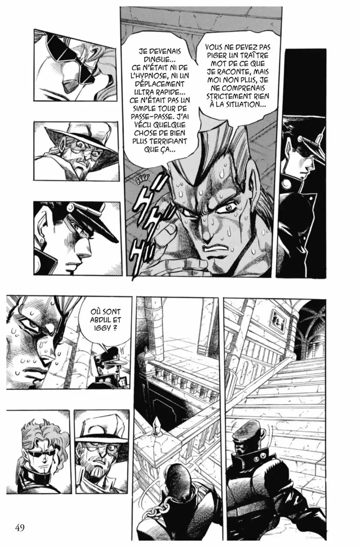 JoJo’s Bizarre Adventure : Stardust Crusaders Volume 15 page 49