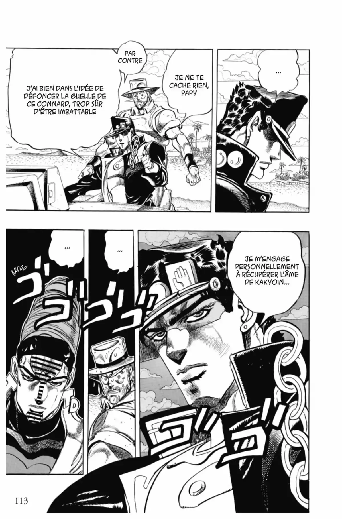 JoJo’s Bizarre Adventure : Stardust Crusaders Volume 13 page 112