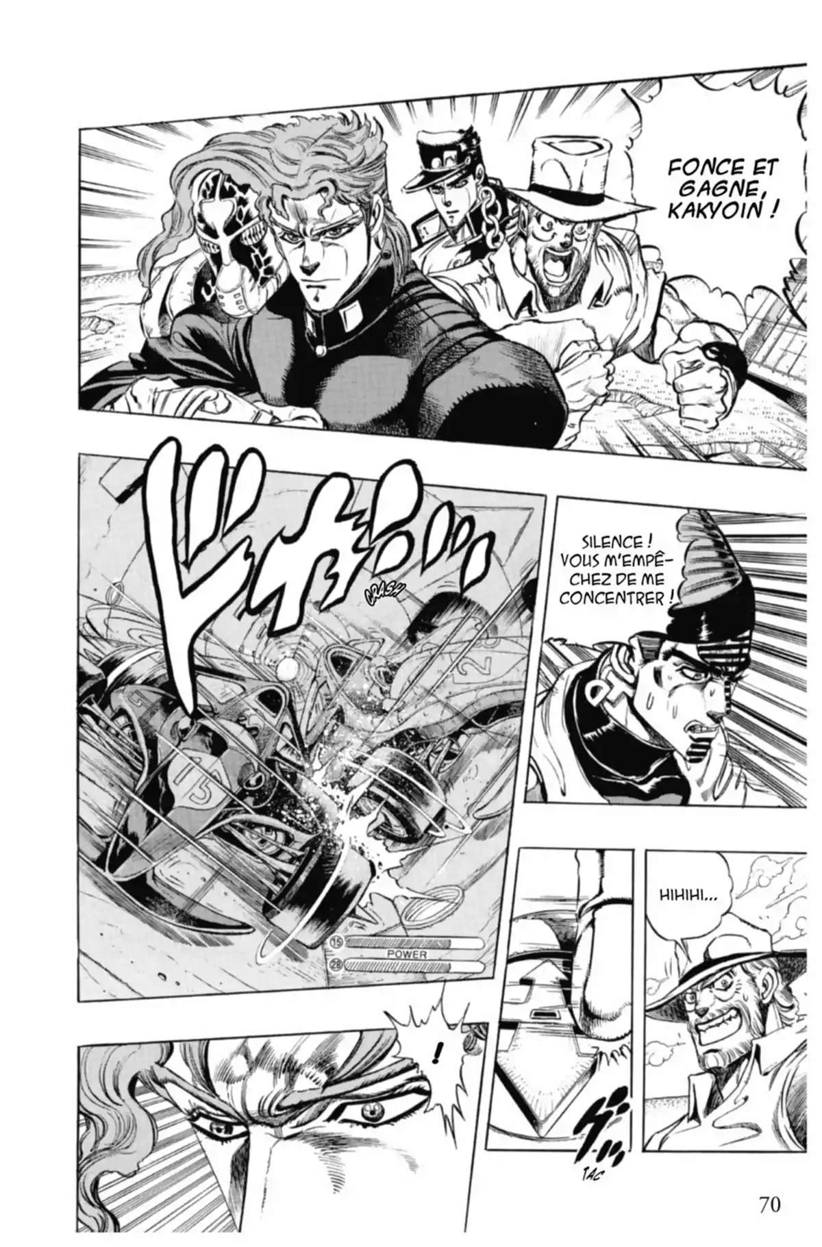 JoJo’s Bizarre Adventure : Stardust Crusaders Volume 13 page 70